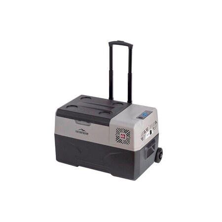 Monoprice Pure Outdoor by Portable Fridge/Freezer_ 30 Liter with LG Compressor 38594